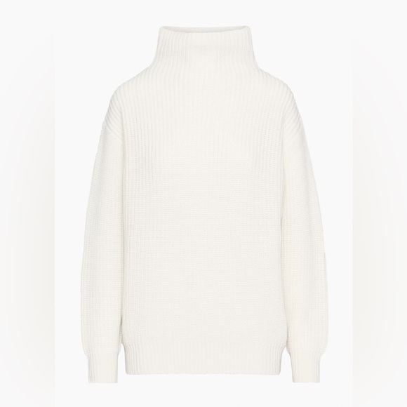 NWT Aritzia Montpellier Sweater Light Birtch - Picture 3 of 5